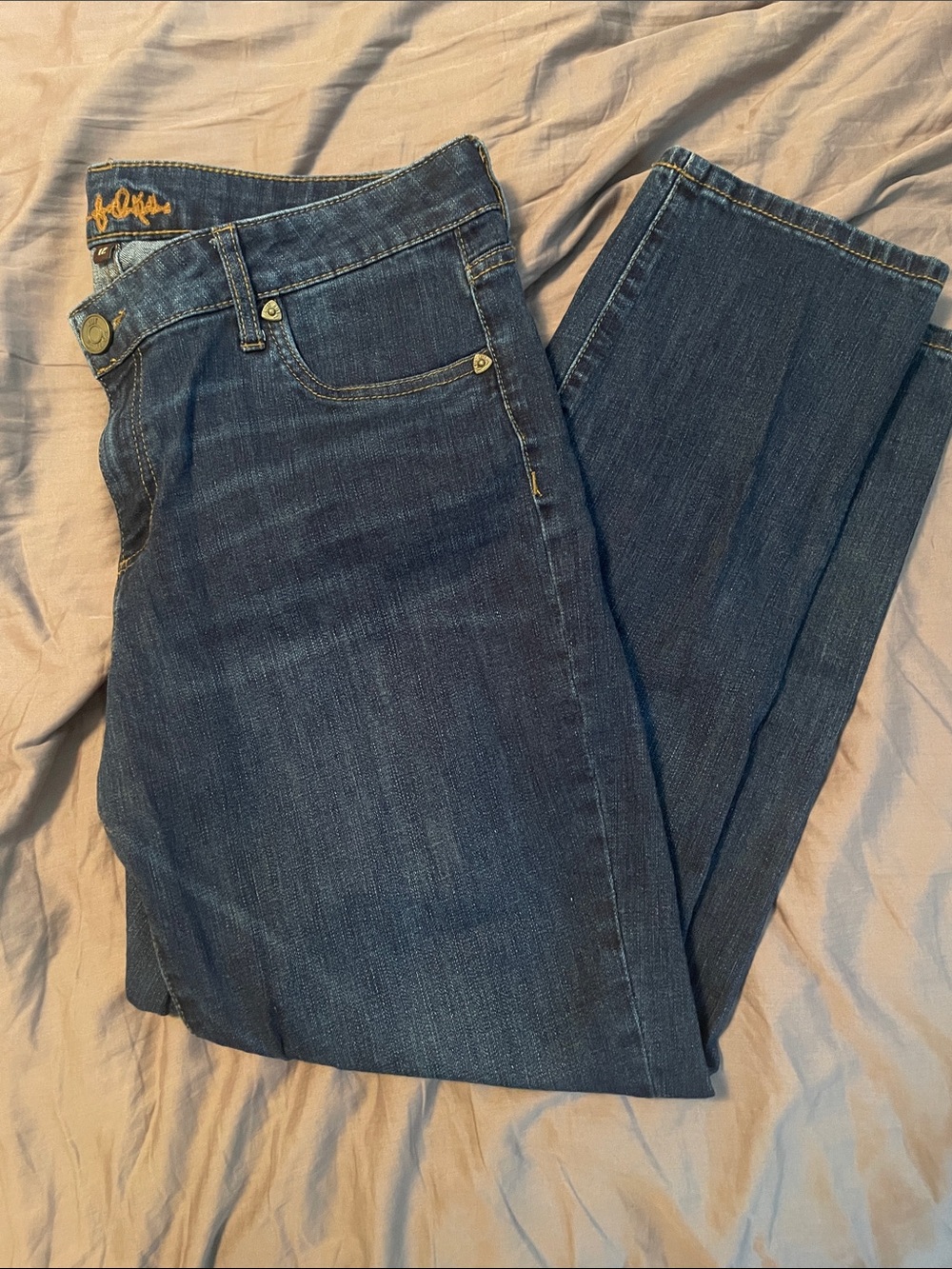 Kut from the Kloth Katy jeans, size 12, like new - Picture 2 of 3